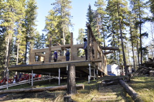 Calgary Scout Group Log Cabin