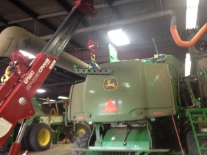 Agricultural repairs at Deerland